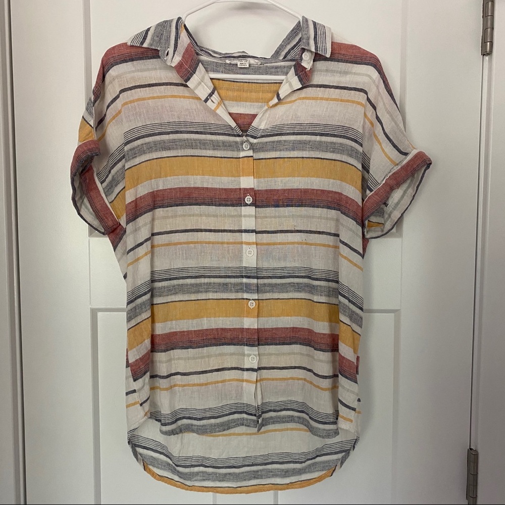 beachlunchlounge Striped Button Up